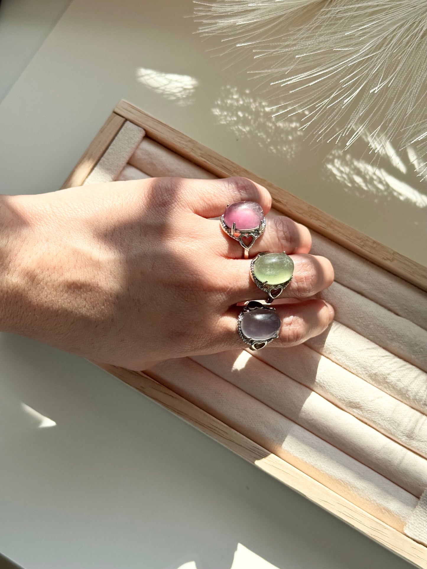 Fluorite Candy Ring
