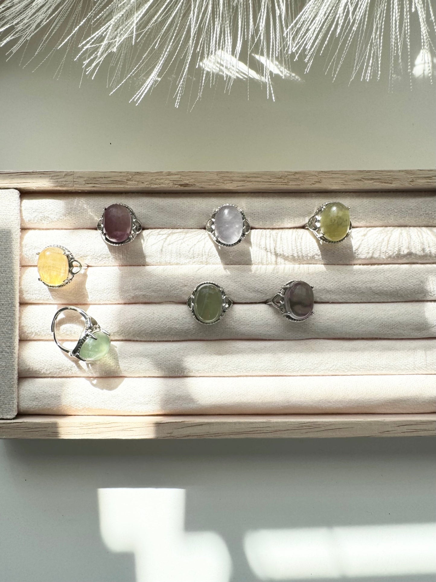 Fluorite Candy Ring