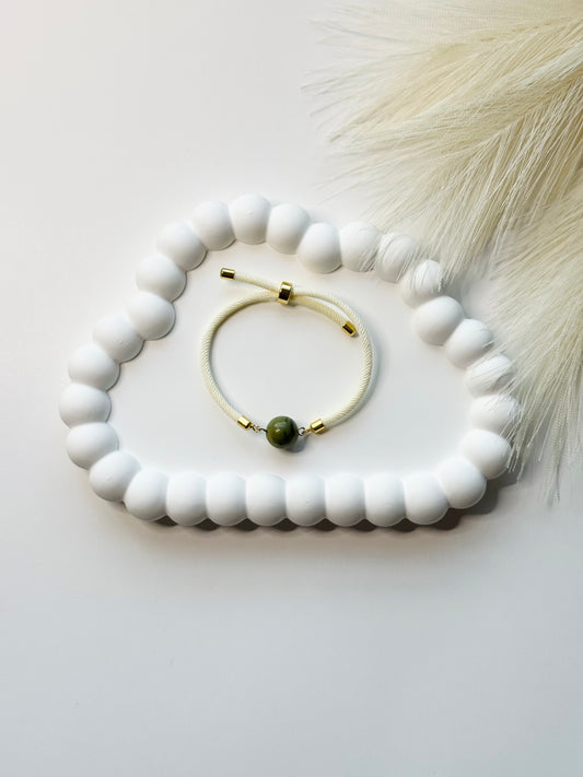 Aura Thread – Canadian Jade Bracelet