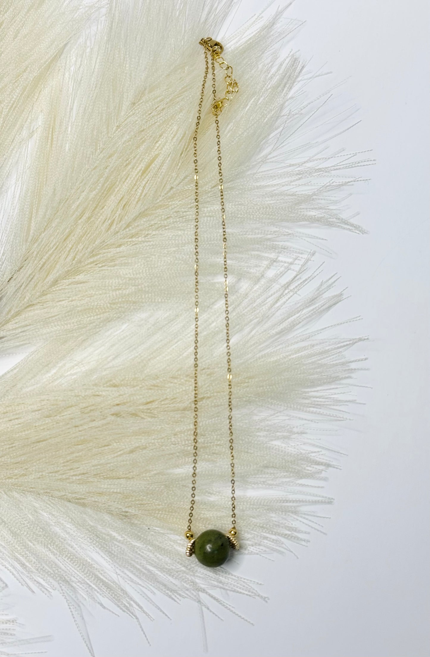 Jade Drop Necklace