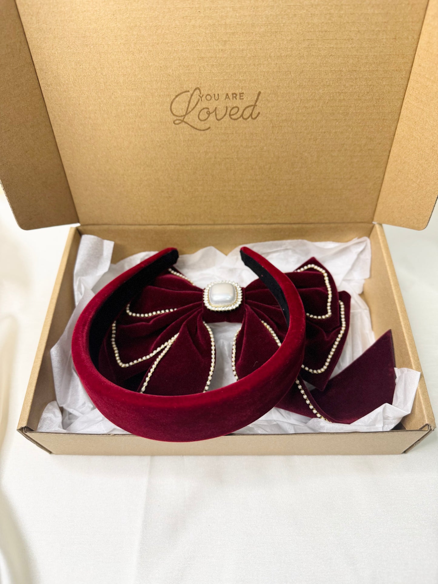 Cranberry Velvet Duo