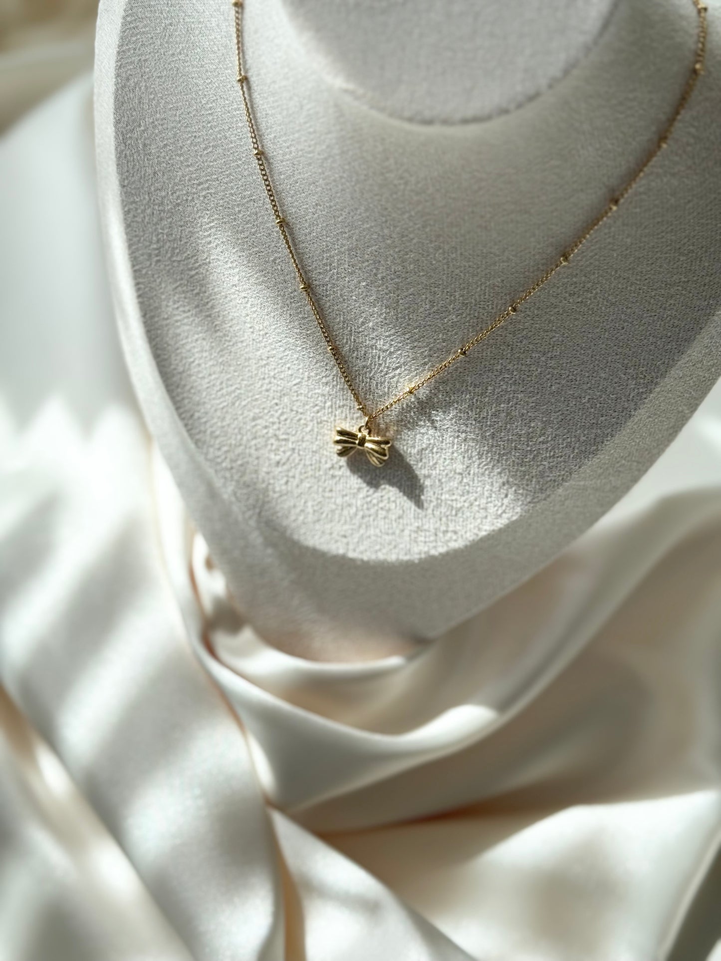 Belle Bow Necklace
