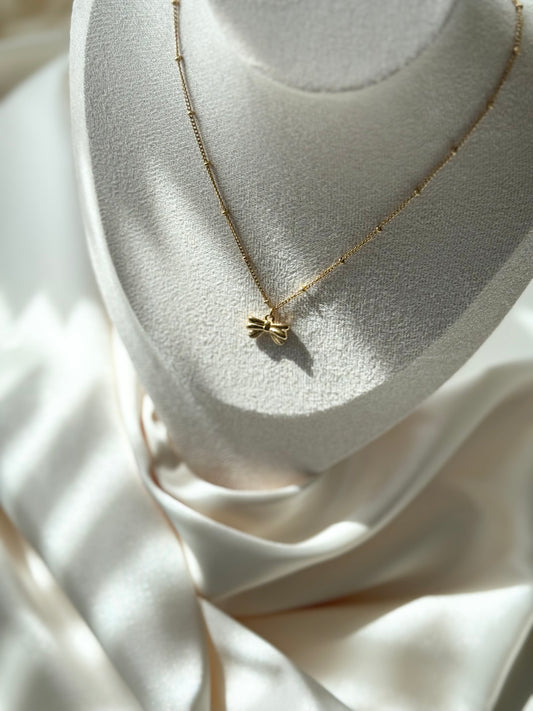 Belle Bow Necklace