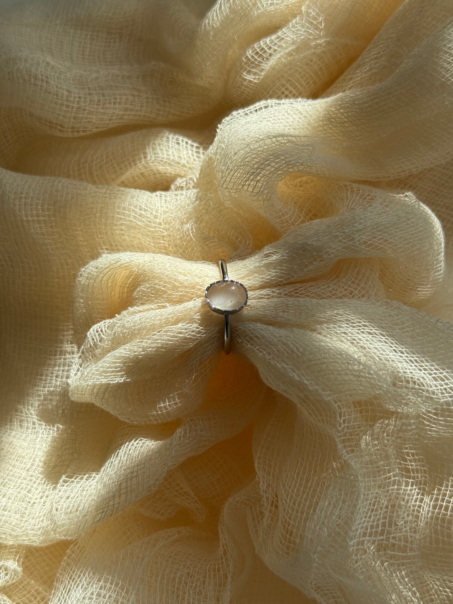 Moonstone Glow Ring