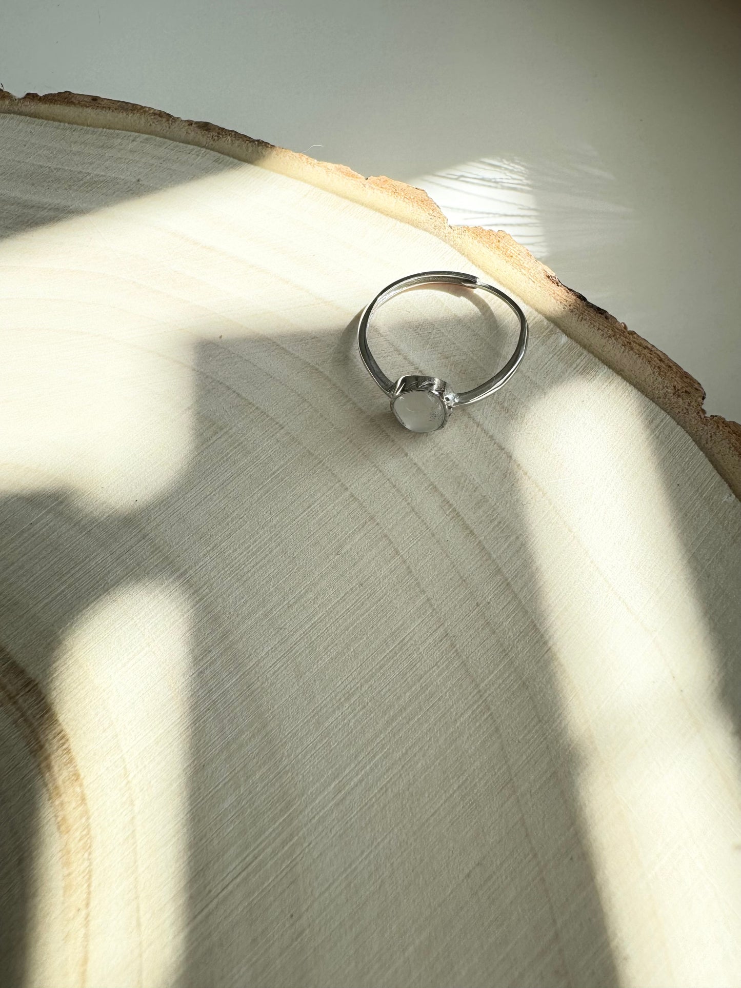 Moonstone Glow Ring