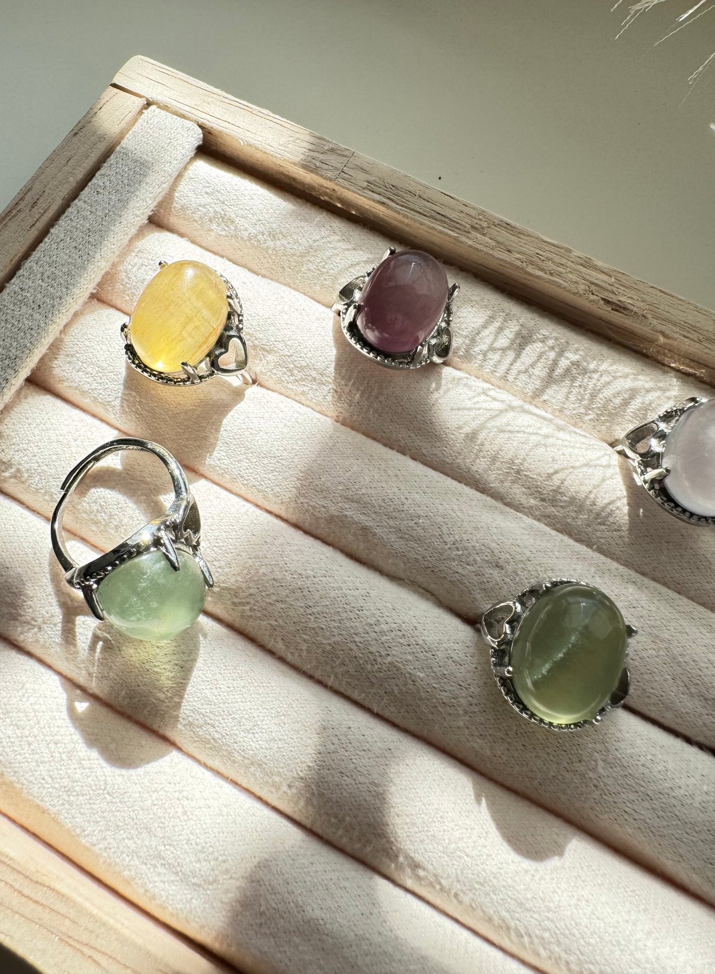 Fluorite Candy Ring