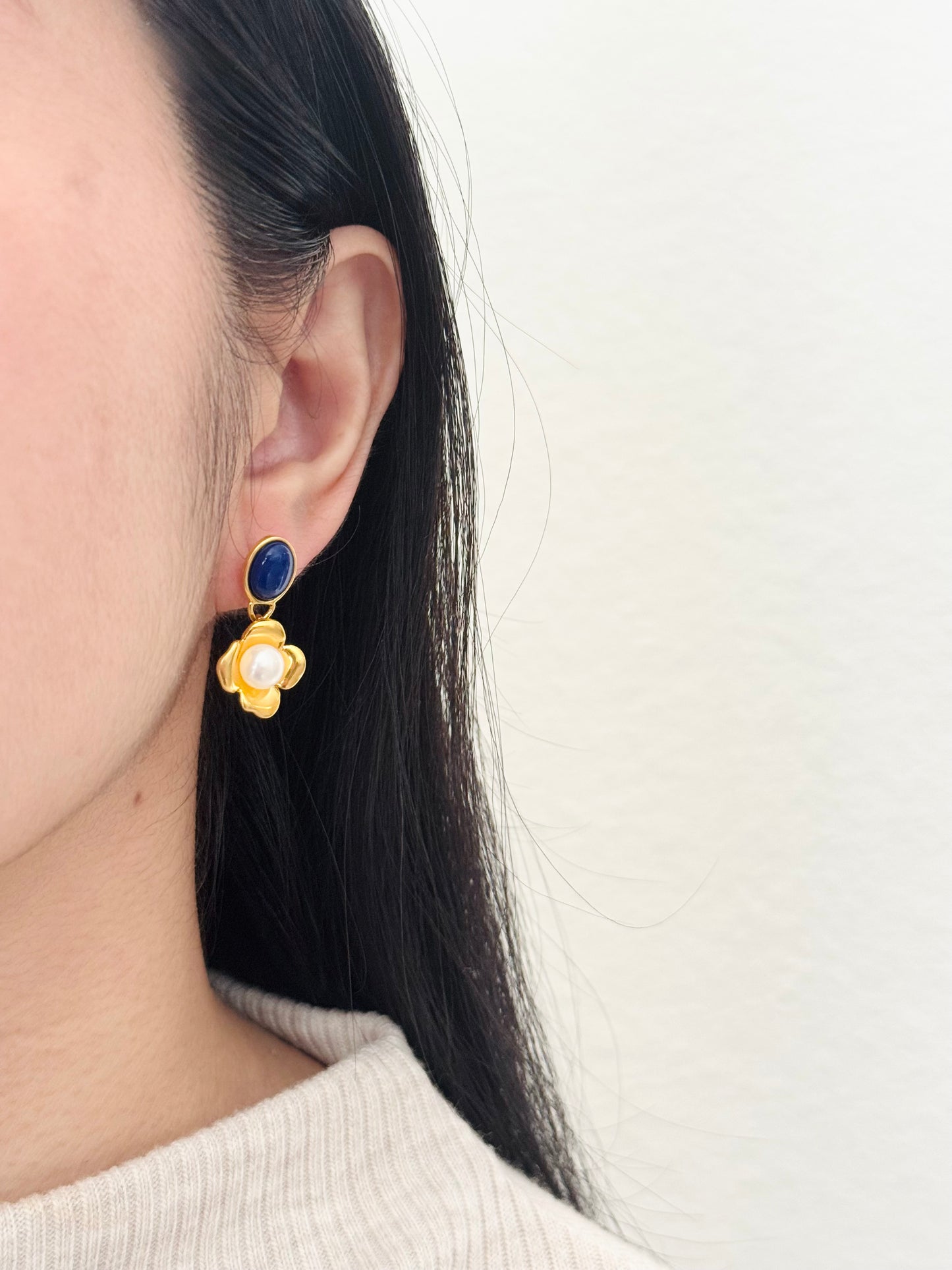Midnight Bloom Earrings