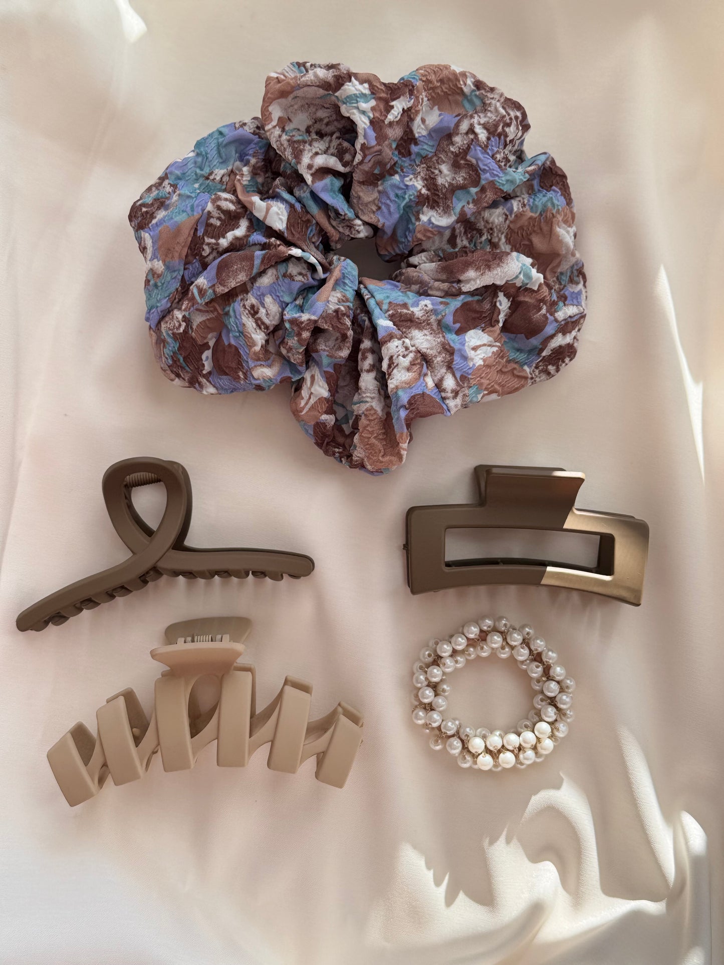Mocha Marble Set