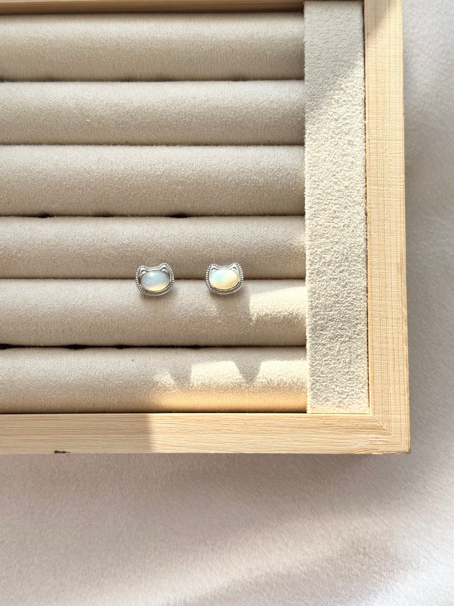 Opal Whisker Studs