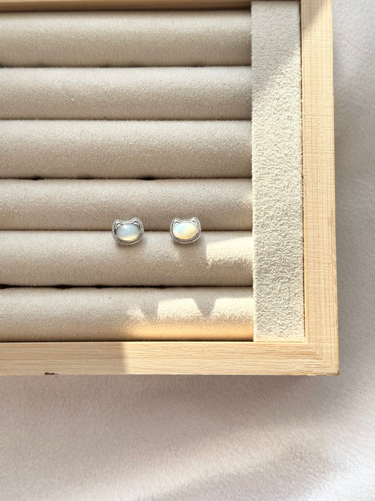 Opal Whisker Studs